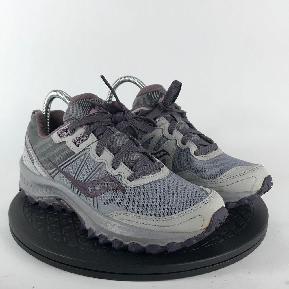 Saucony Excursion TR14 Gray Trail Running Shoes S10584-16 Women’s Size 8.5 - Picture 3 of 12